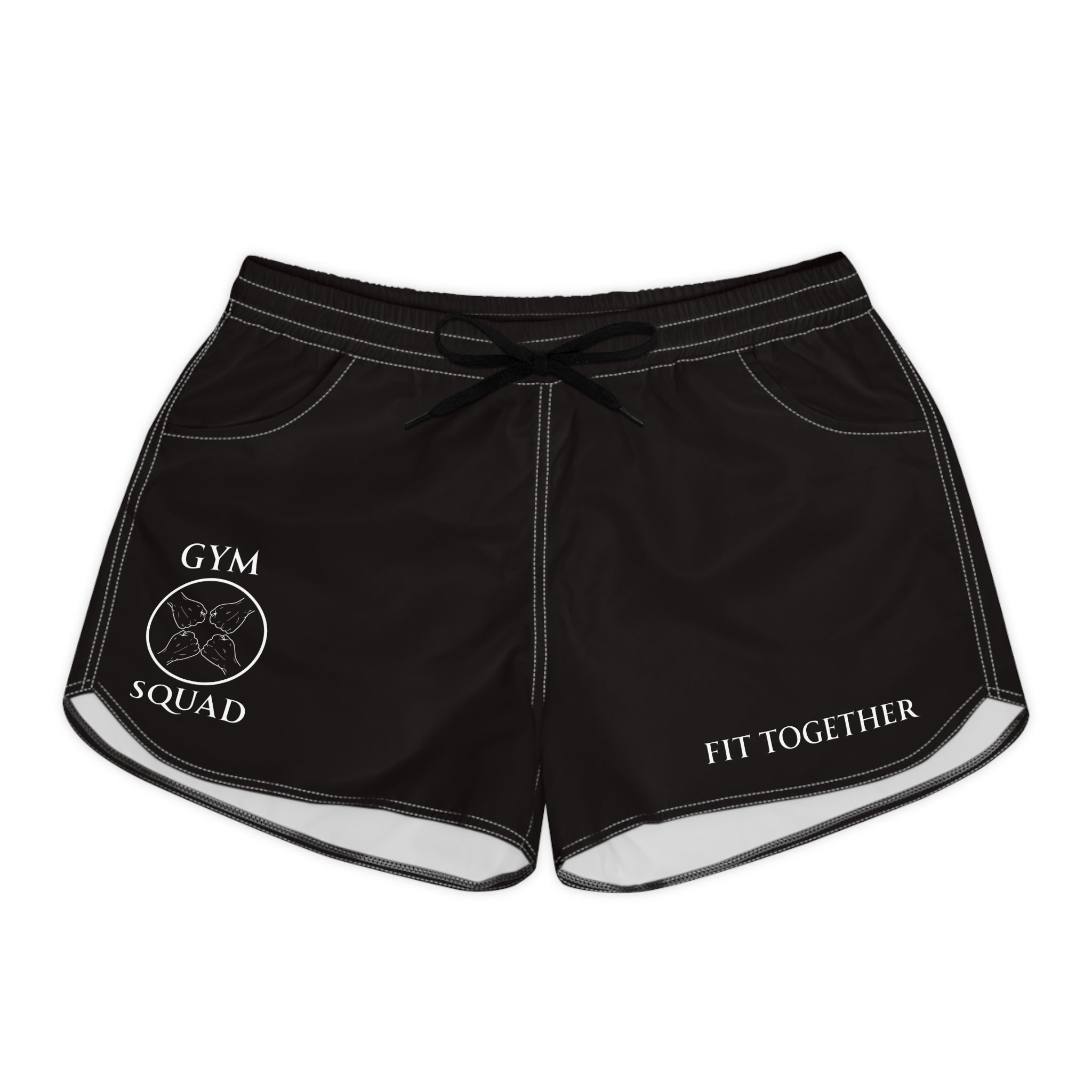 Gym Squad 'Fit Together' Women's Casual Shorts — Workout Lounge Athletic Shorts