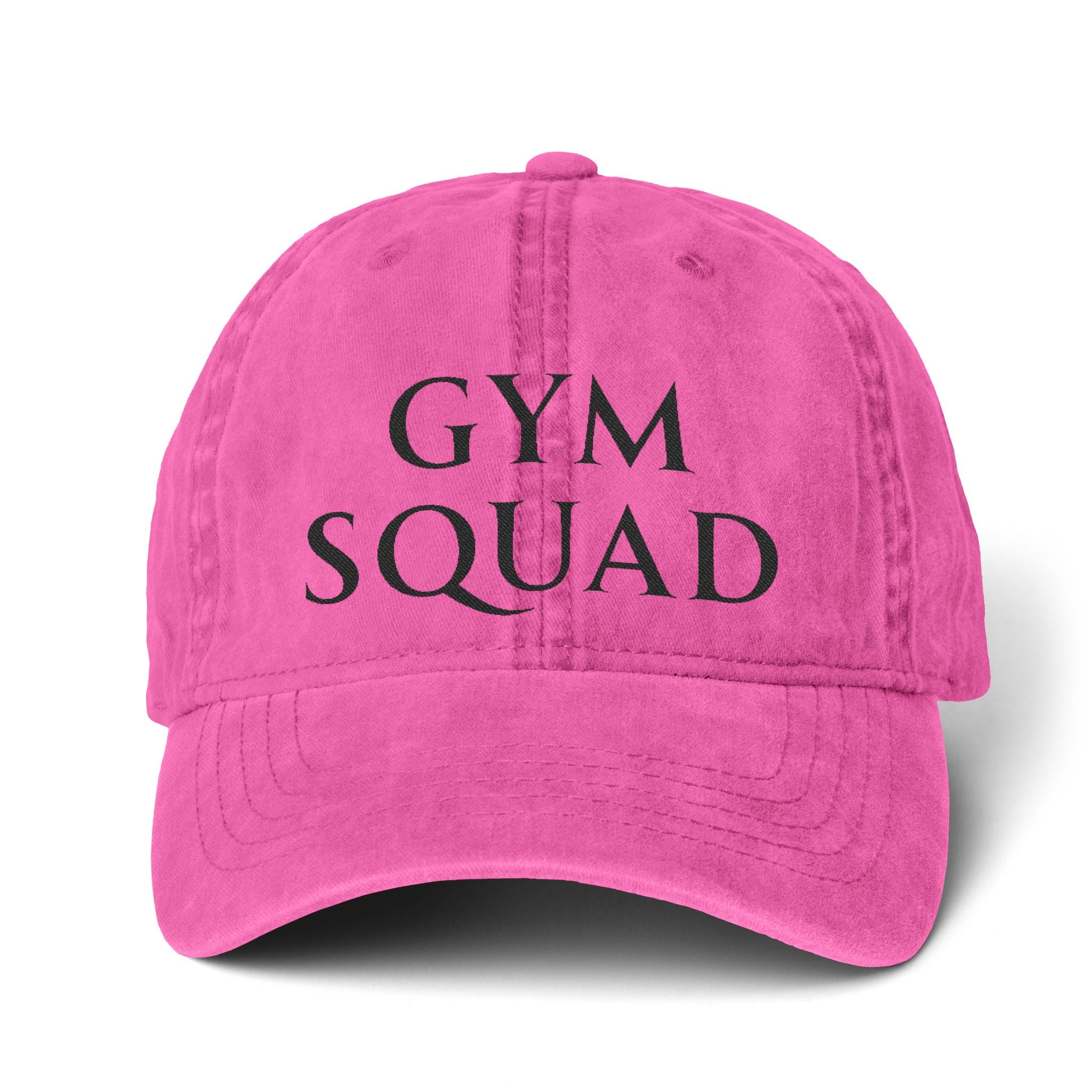 Women's Pigment-Dyed Cap with Fashion Undervisor (Embroidery) with Concealed Ponytail Opening