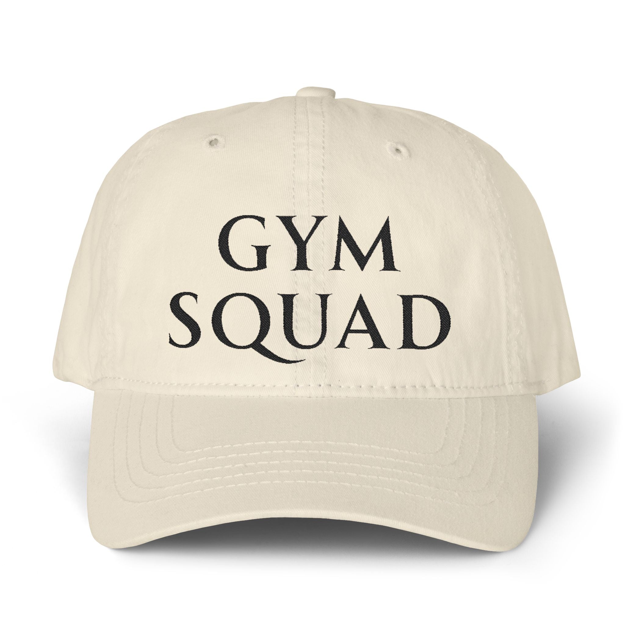 Women's Pigment-Dyed Cap with Fashion Undervisor (Embroidery) with Concealed Ponytail Opening