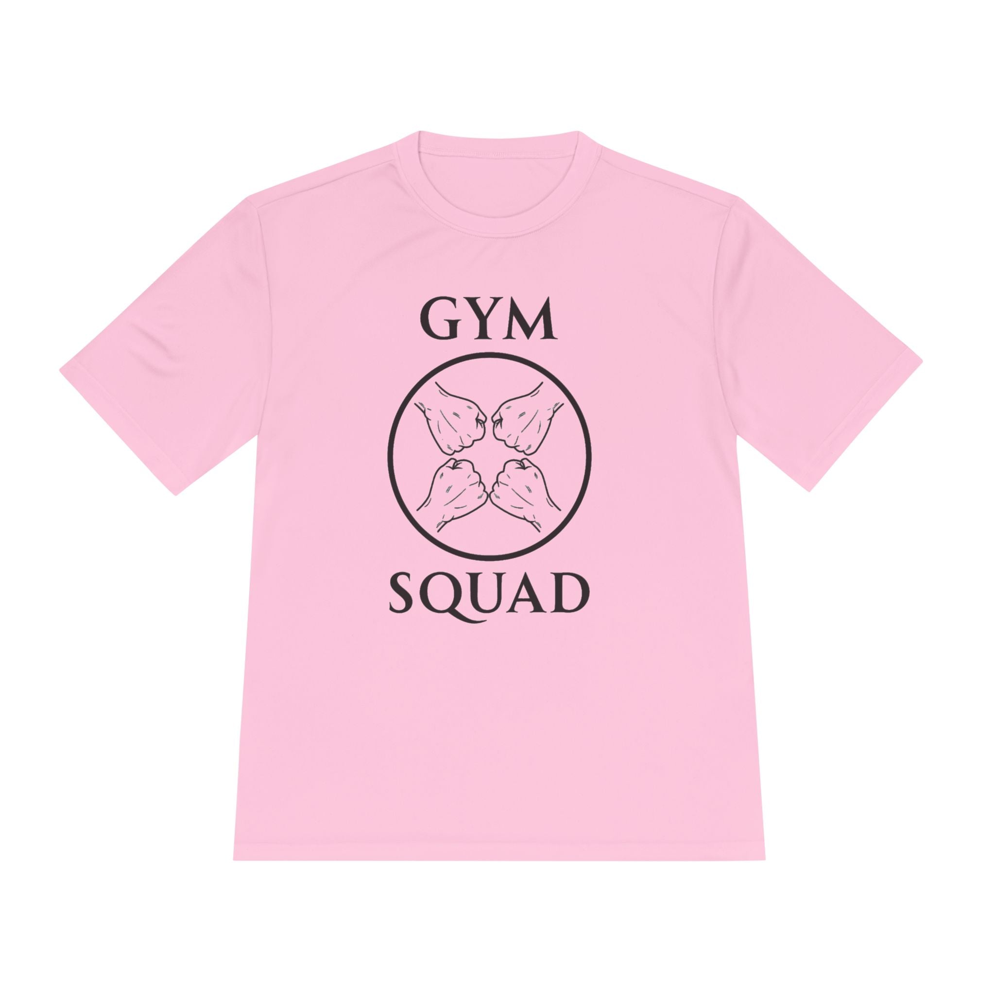 Gym Squad Moisture-Wicking Tee — 'Fit Together' Workout Shirt
