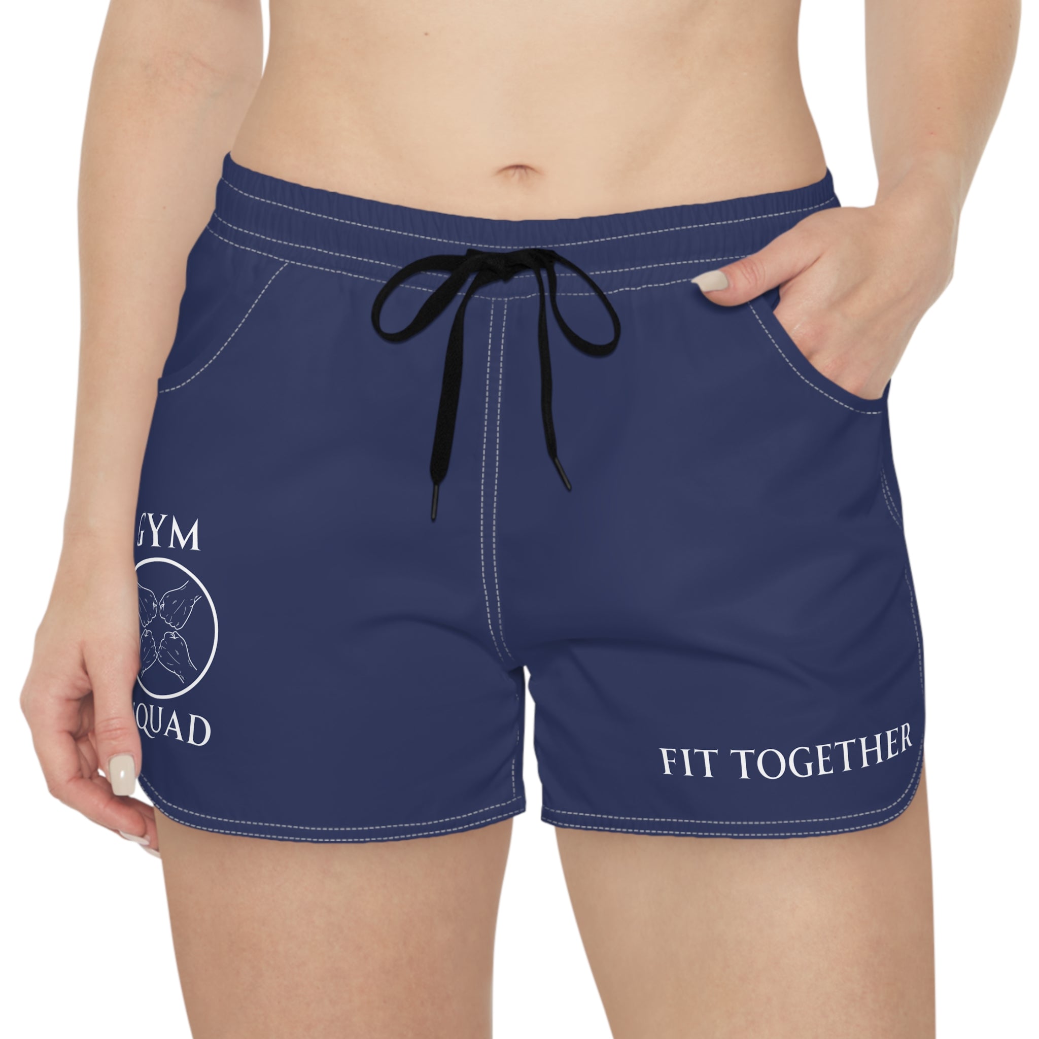 Gym Squad 'Fit Together' Women's Casual Shorts — Workout Lounge Athletic Shorts