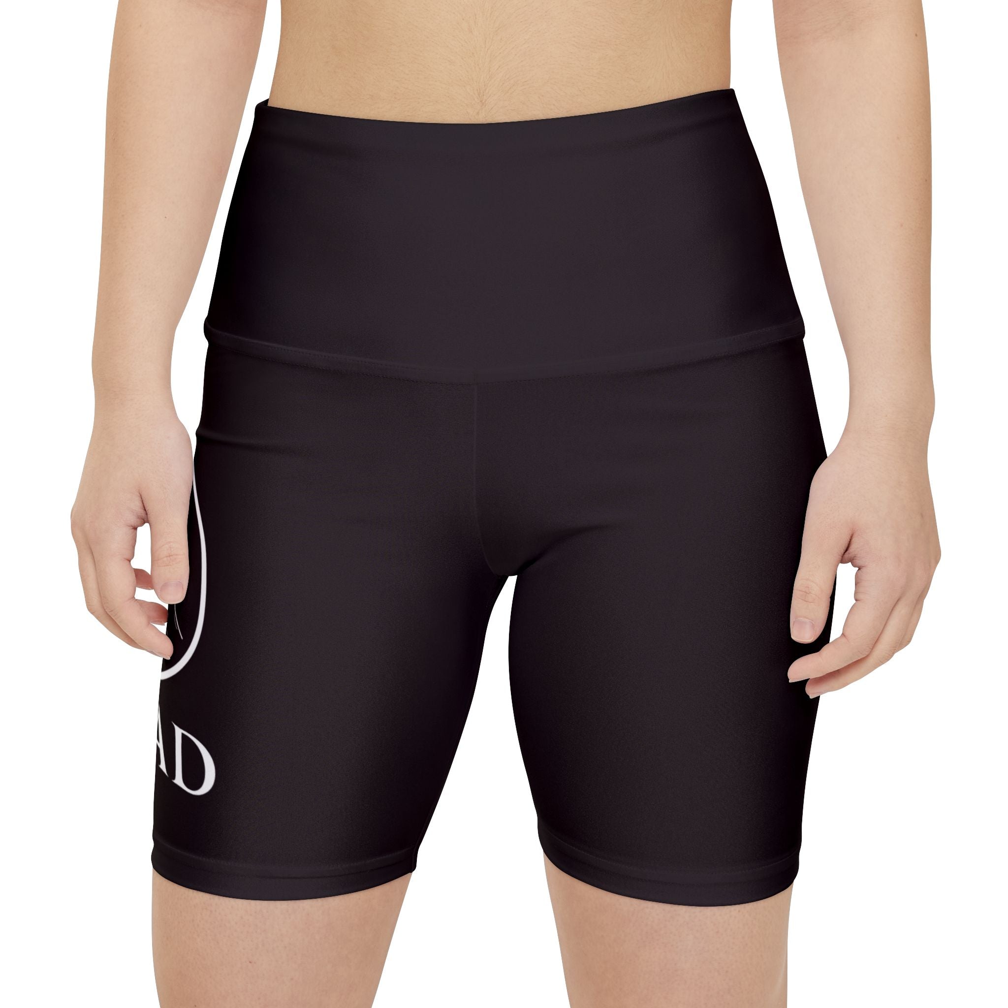 Gym Squad Women's Workout Shorts — 'Fit Together' Graphic AOP Activewear