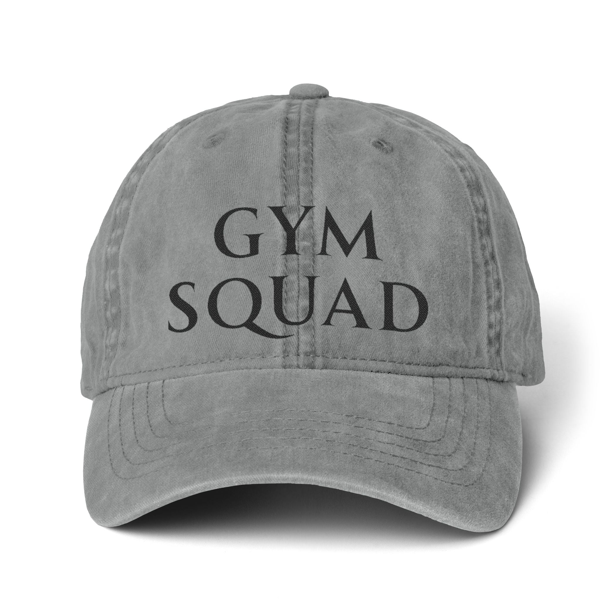 Women's Pigment-Dyed Cap with Fashion Undervisor (Embroidery) with Concealed Ponytail Opening
