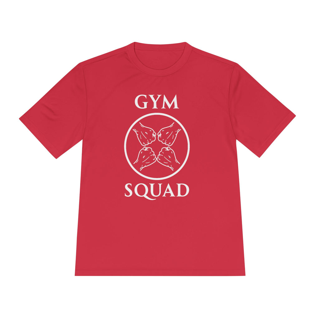 Gym Squad Moisture-Wicking Tee — 'Fit Together' Back Logo included