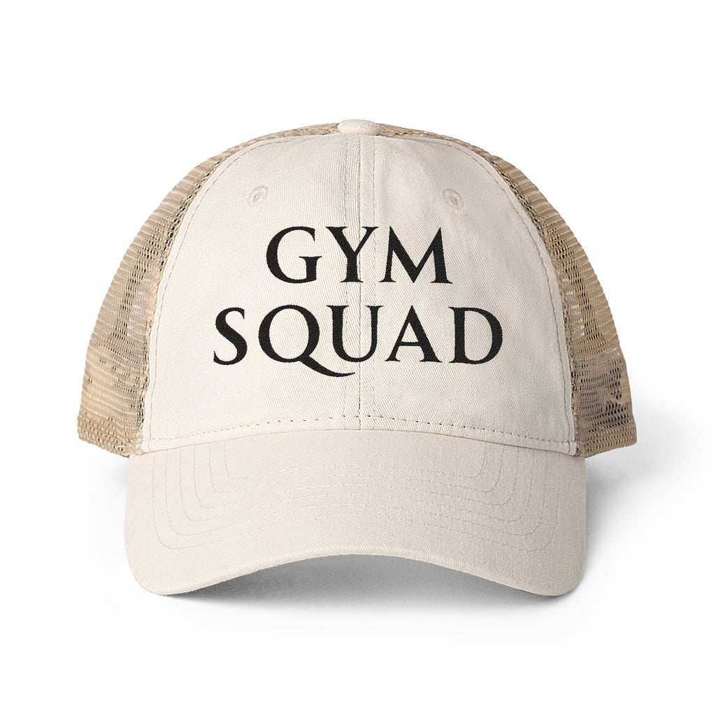 Women's Washed Mesh-Back Cap with  Concealed Ponytail Opening