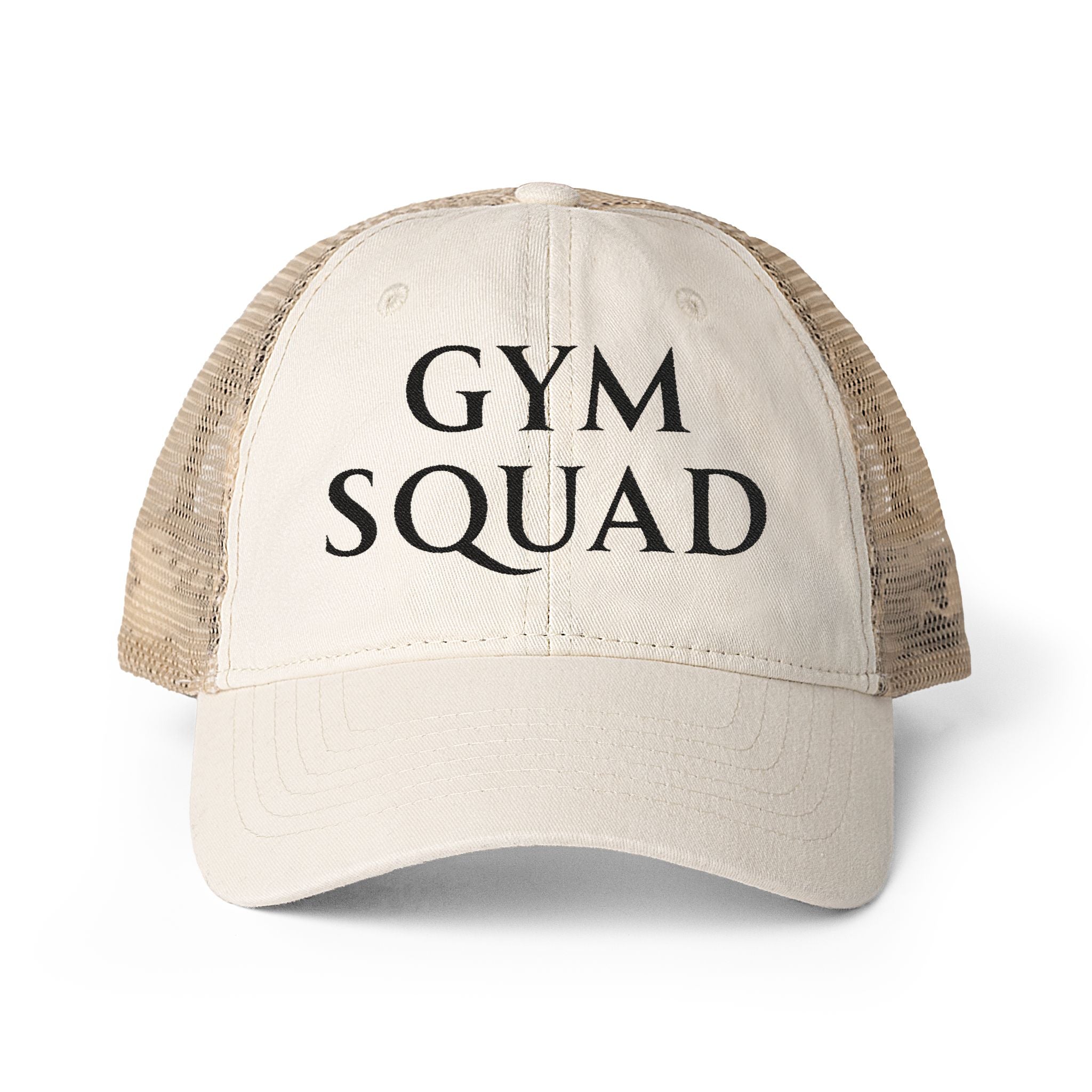 Women's Washed Mesh-Back Cap with  Concealed Ponytail Opening