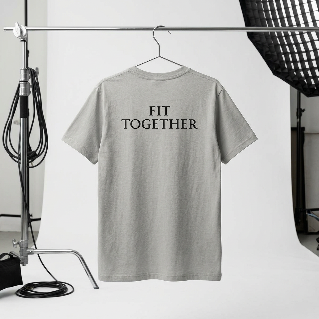 Gym Squad Women’s Cooling Performance Tee.  Fit Together logo included on back.