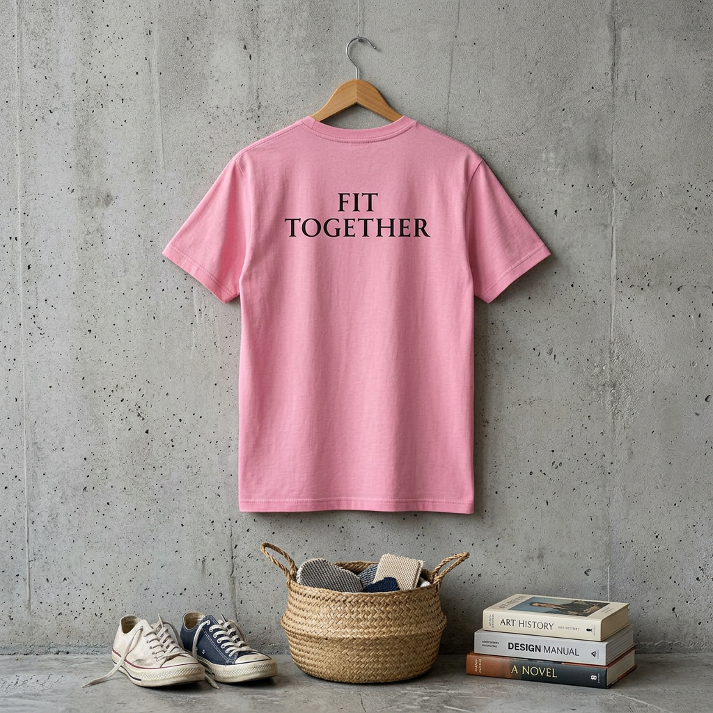 Gym Squad Women’s Cooling Performance Tee.  Fit Together logo included on back.