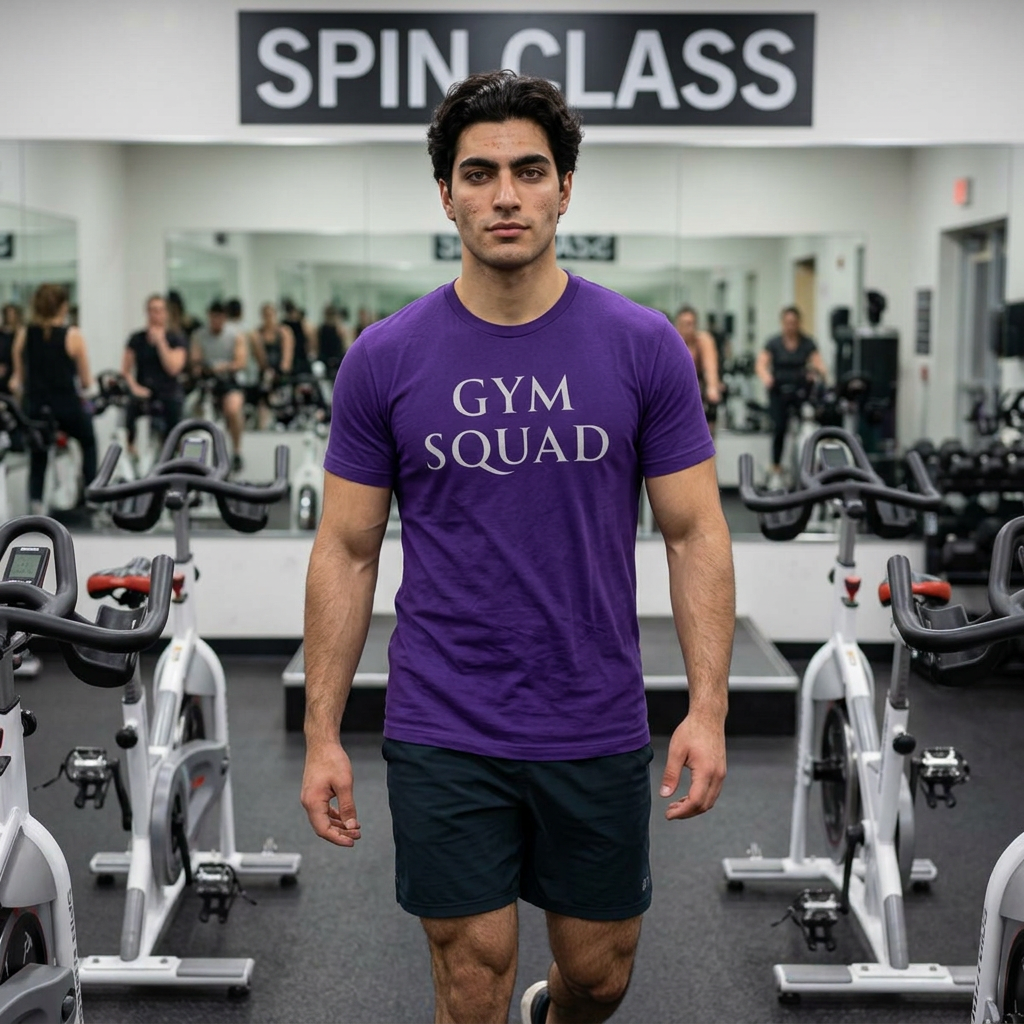 Gym Squad Tee — "Fit Together" Fitness Crew Shirt