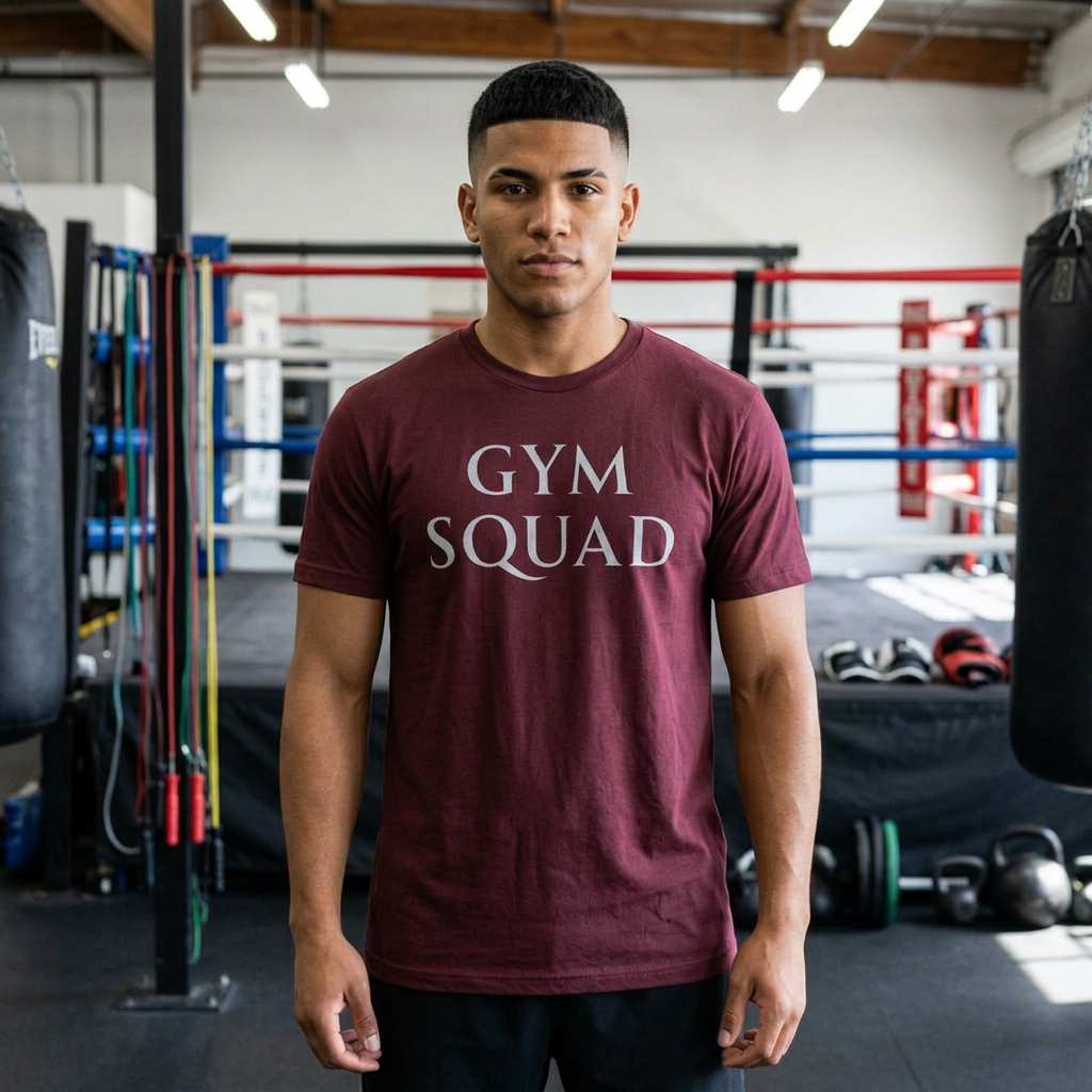 Gym Squad Tee — "Fit Together" Fitness Crew Shirt