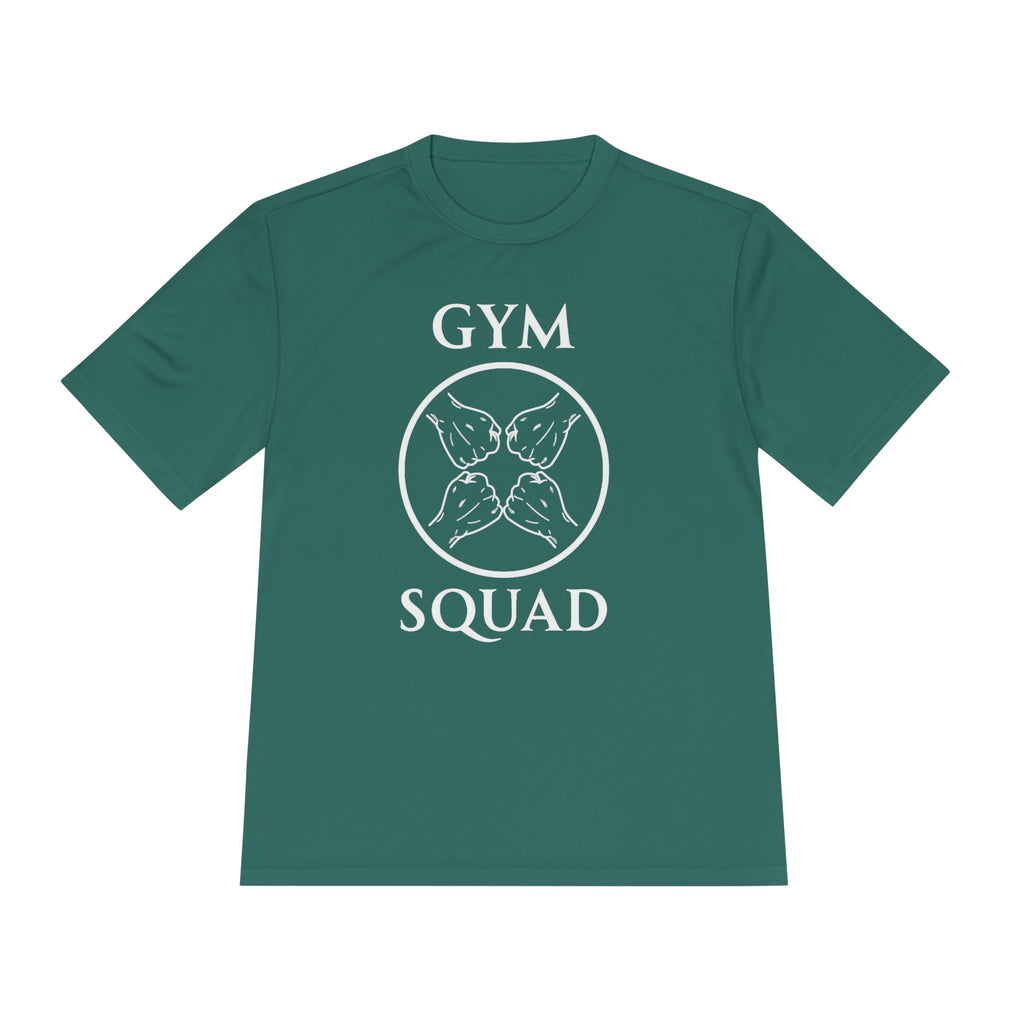 Gym Squad Moisture-Wicking Tee — 'Fit Together' Back Logo included