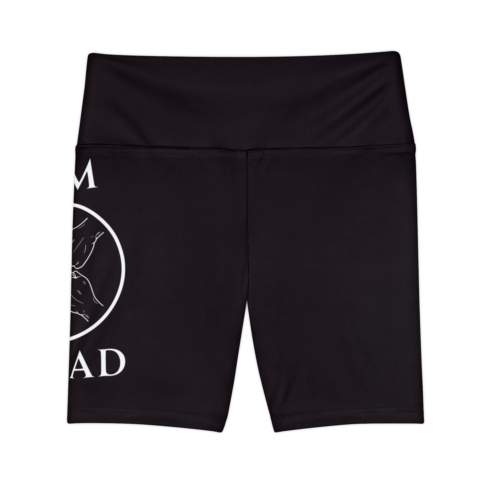 Gym Squad Women's Workout Shorts — 'Fit Together' Graphic AOP Activewear