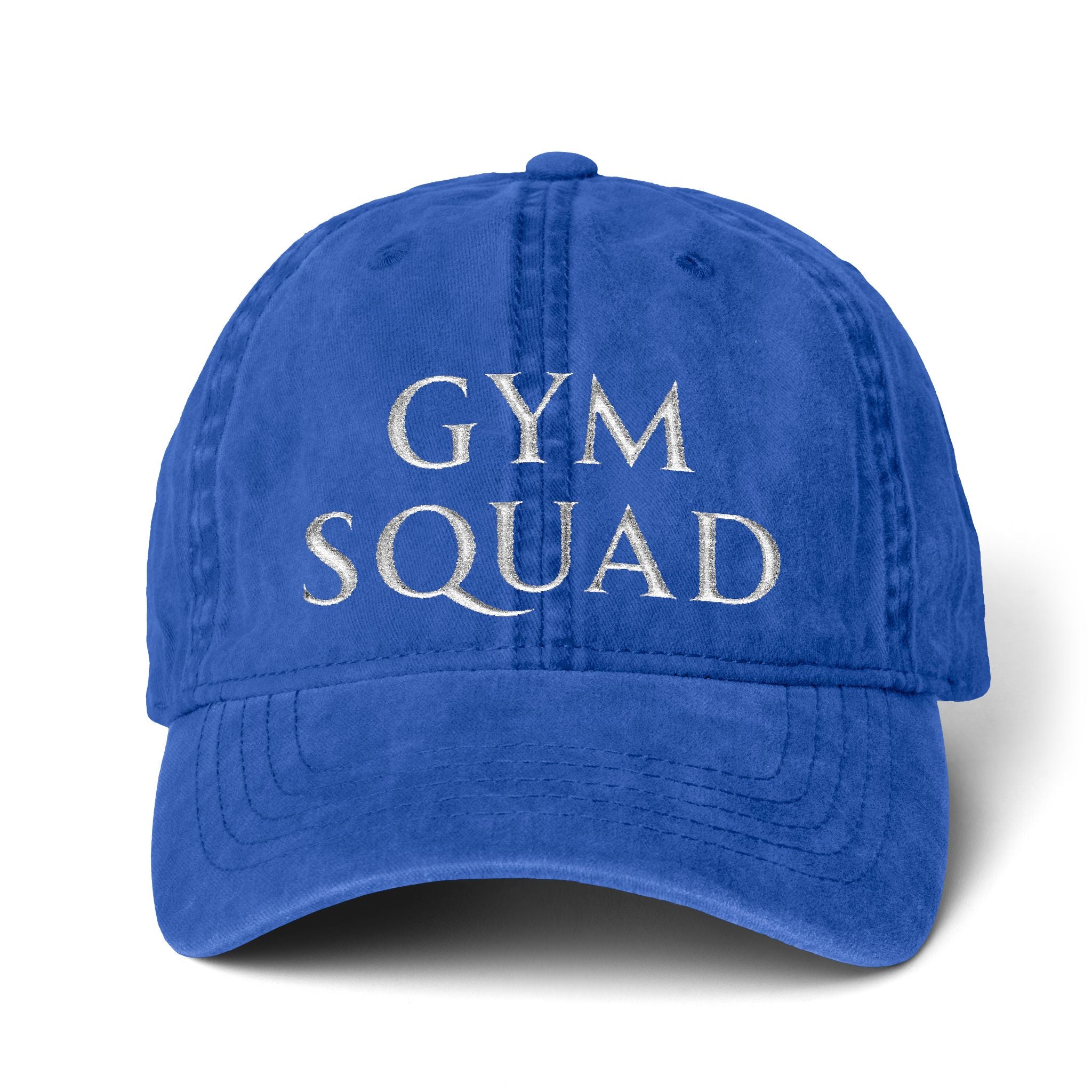 Women's Pigment-Dyed Cap with Fashion Undervisor (Embroidery) with Concealed Ponytail Opening