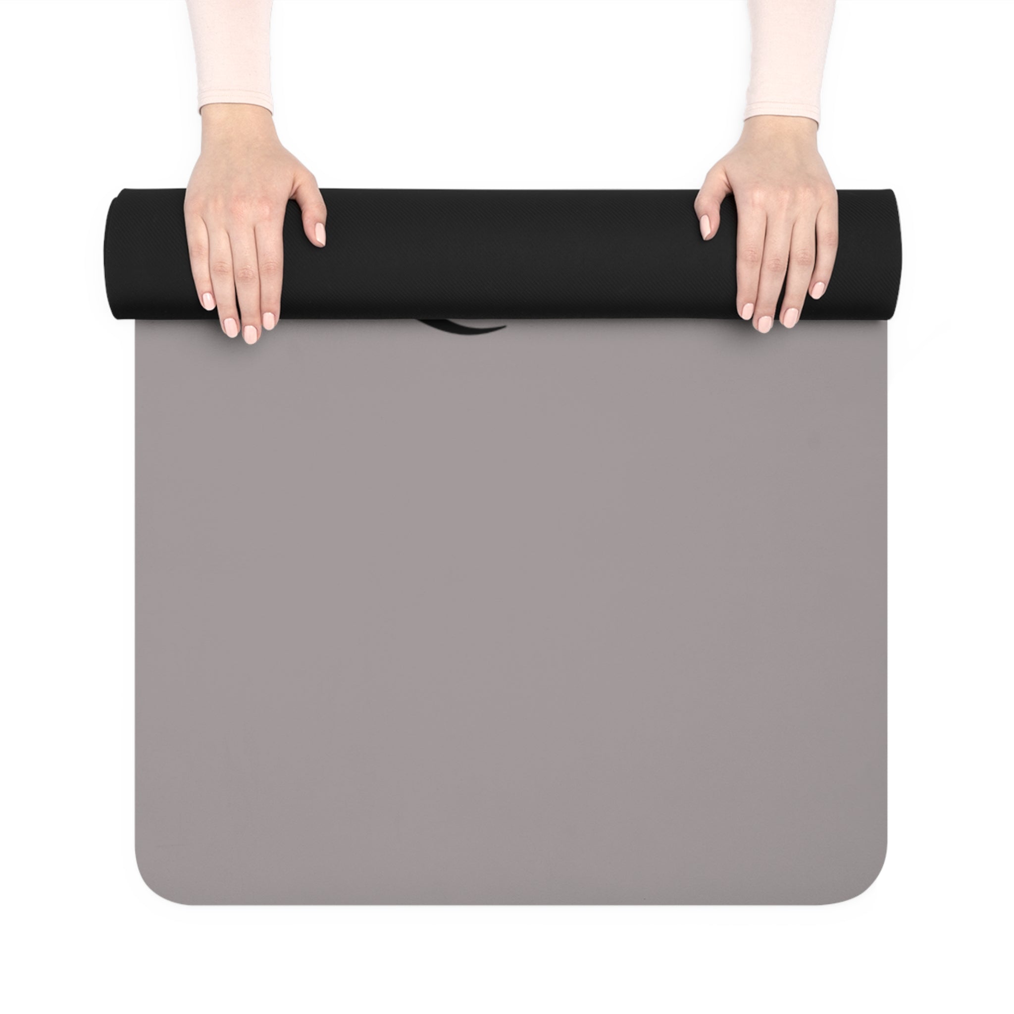 Rubber Yoga Mat — "Gym Squad"  Design