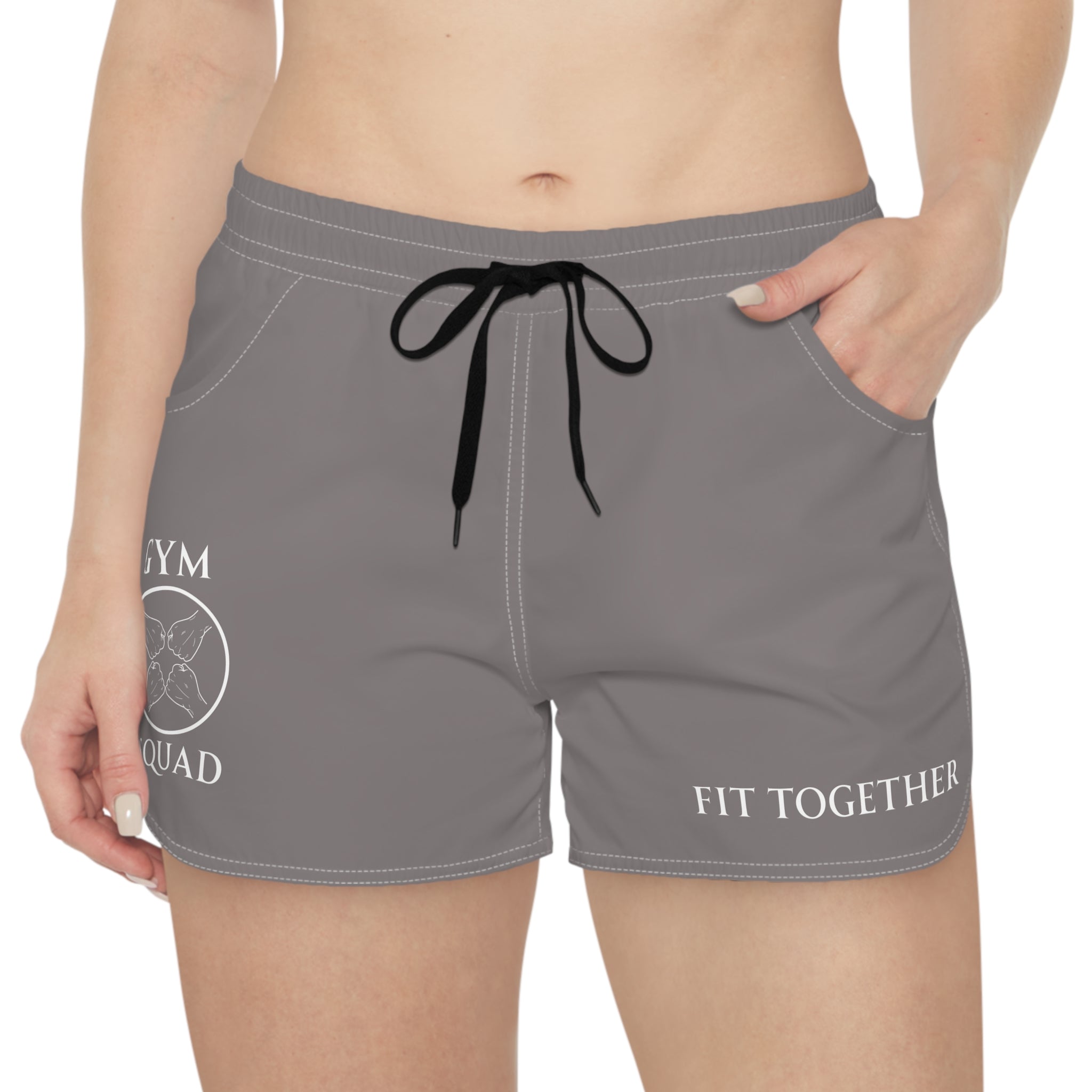 Gym Squad 'Fit Together' Women's Casual Shorts — Workout Lounge Athletic Shorts