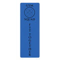 Rubber Yoga Mat — "Gym Squad" Fit Together Vertical Design