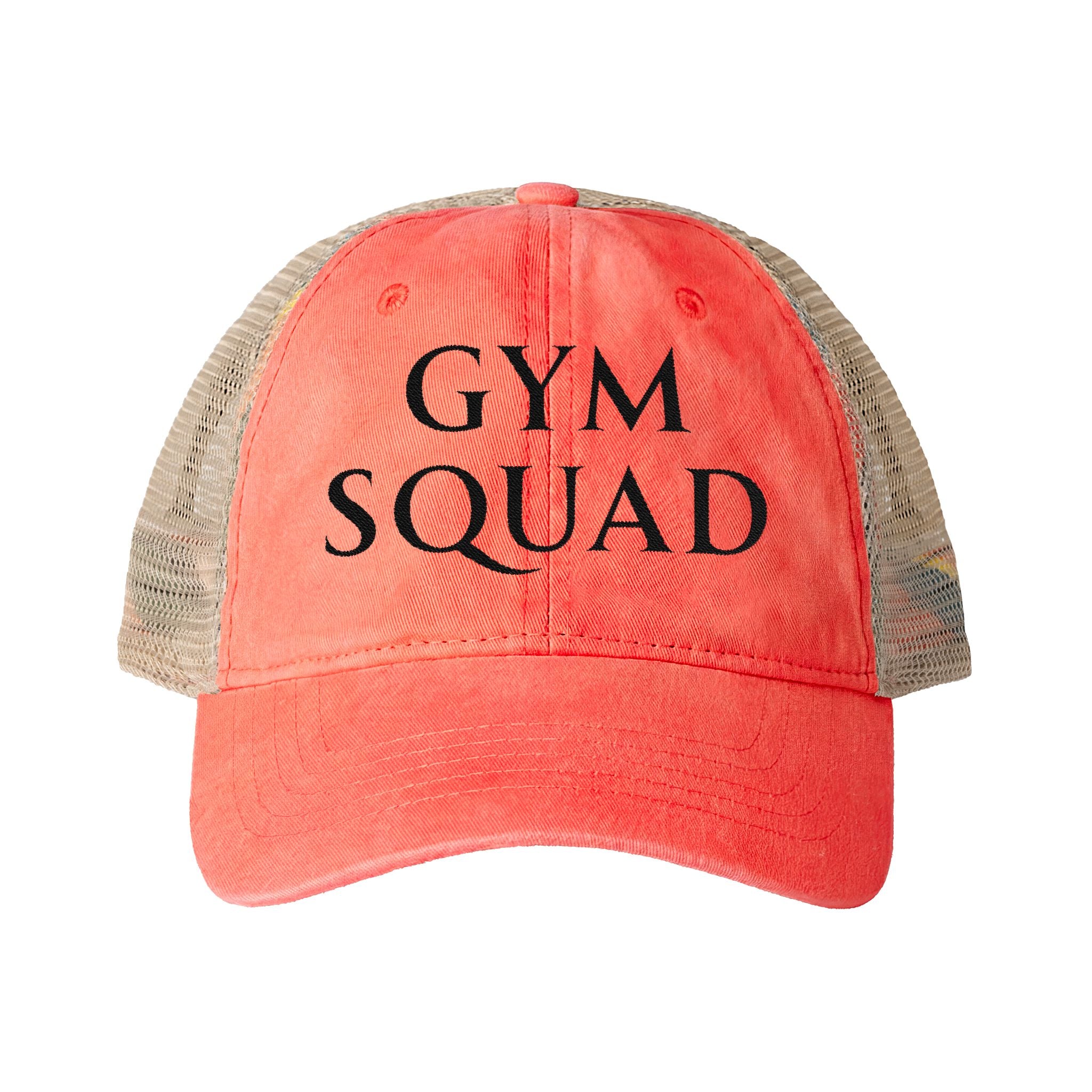 Women's Washed Mesh-Back Cap with  Concealed Ponytail Opening