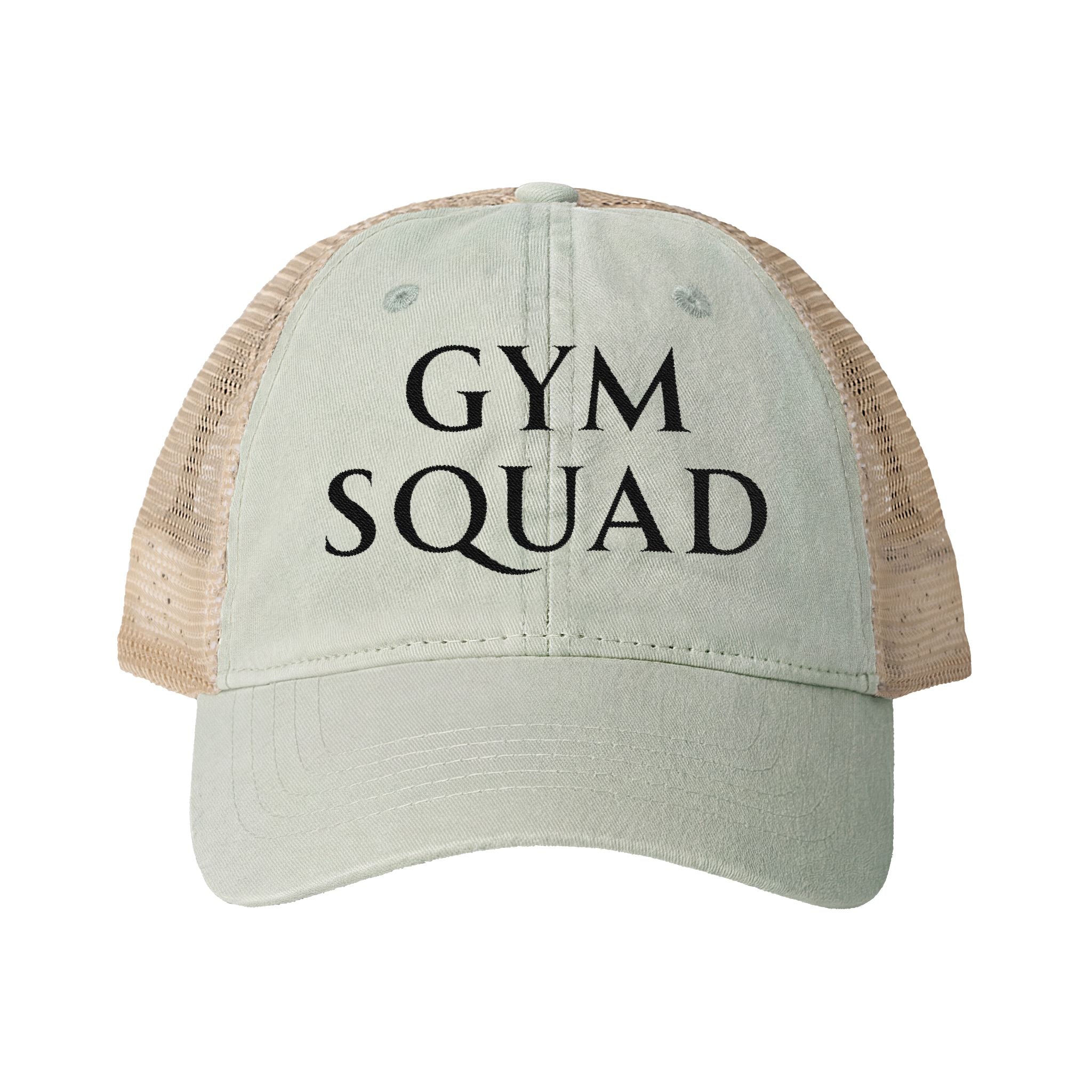 Women's Washed Mesh-Back Cap with  Concealed Ponytail Opening
