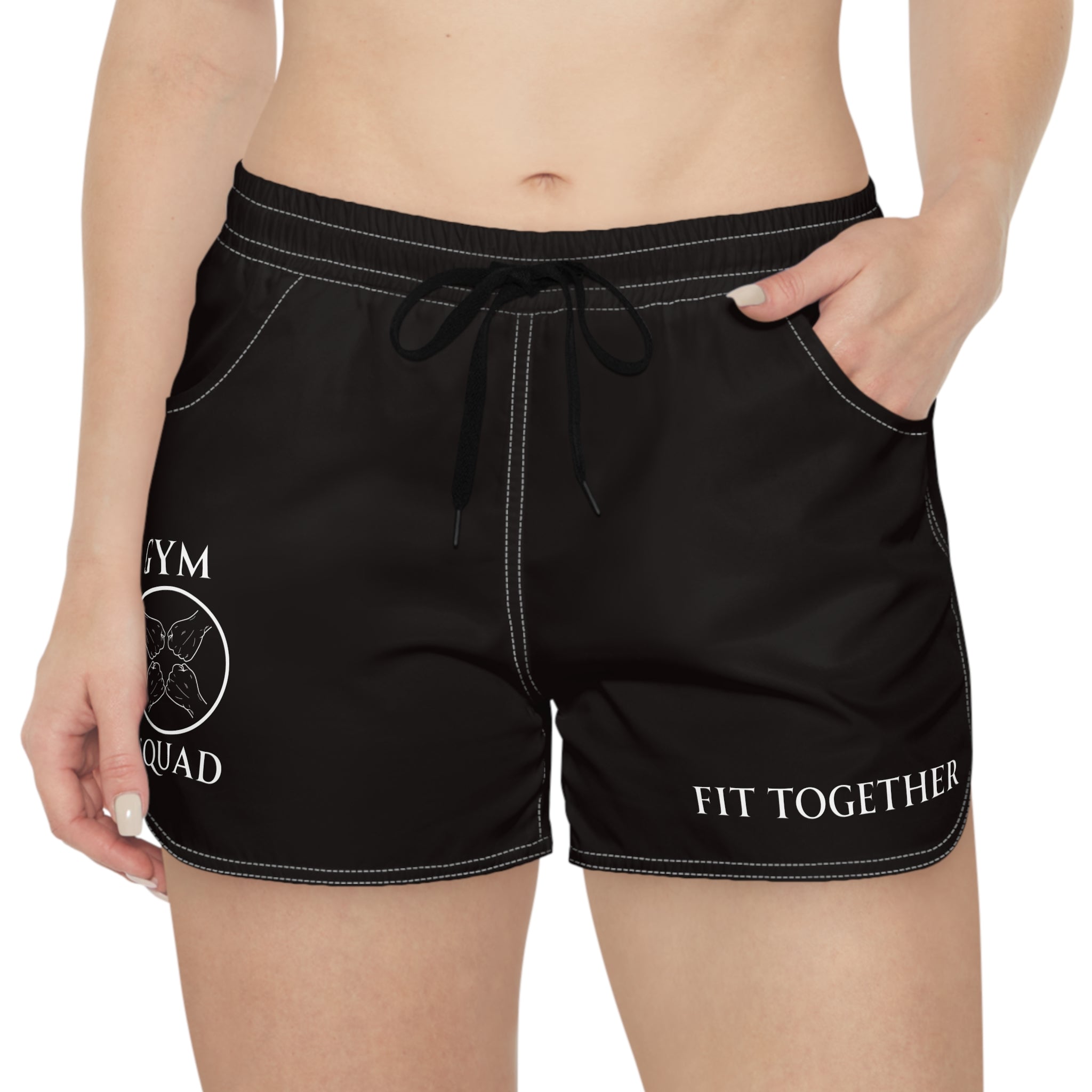 Gym Squad 'Fit Together' Women's Casual Shorts — Workout Lounge Athletic Shorts