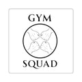 Gym Squad Square Sticker — Fist Bump Decal for the Squad