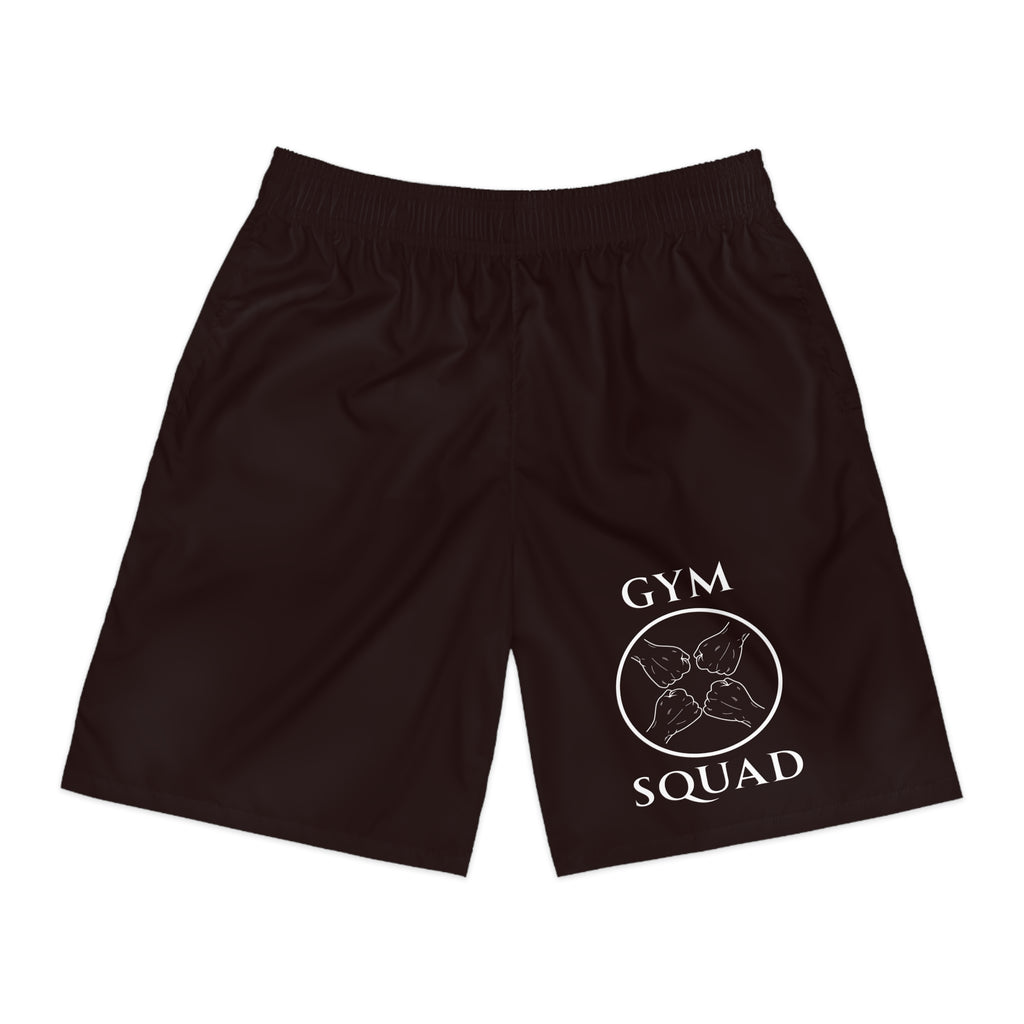 Gym Squad Men's Jogger Shorts – Athletic Workout Shorts with 'Gym Squad' Emblem