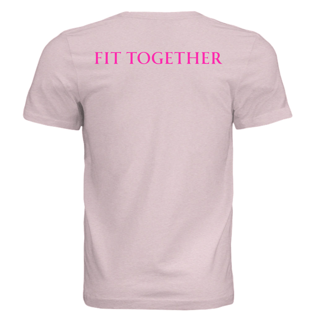 Pink Triblend - 3413C - BACK