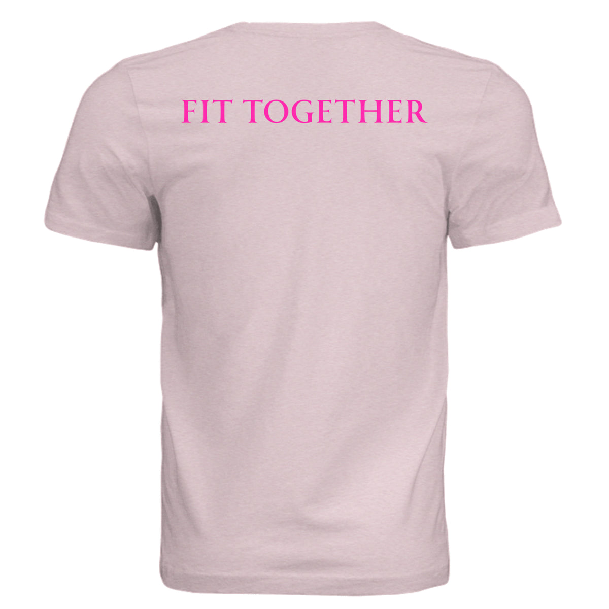 Pink Triblend - 3413C - BACK
